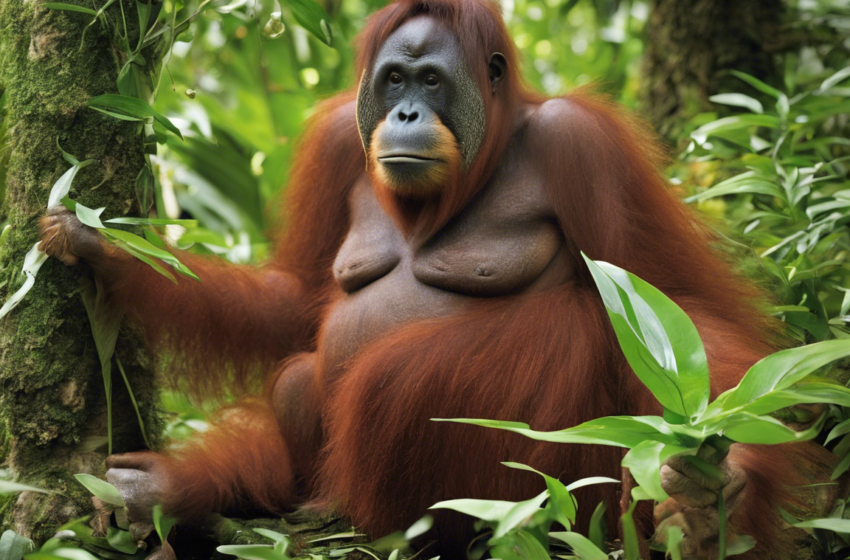 Discover the Healing Power of Orangutan Medicinal Plants!