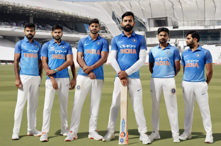  Exciting New Indian Jersey Revealed for World Cup 2024